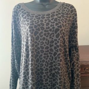 Animal Print Sweatshirt